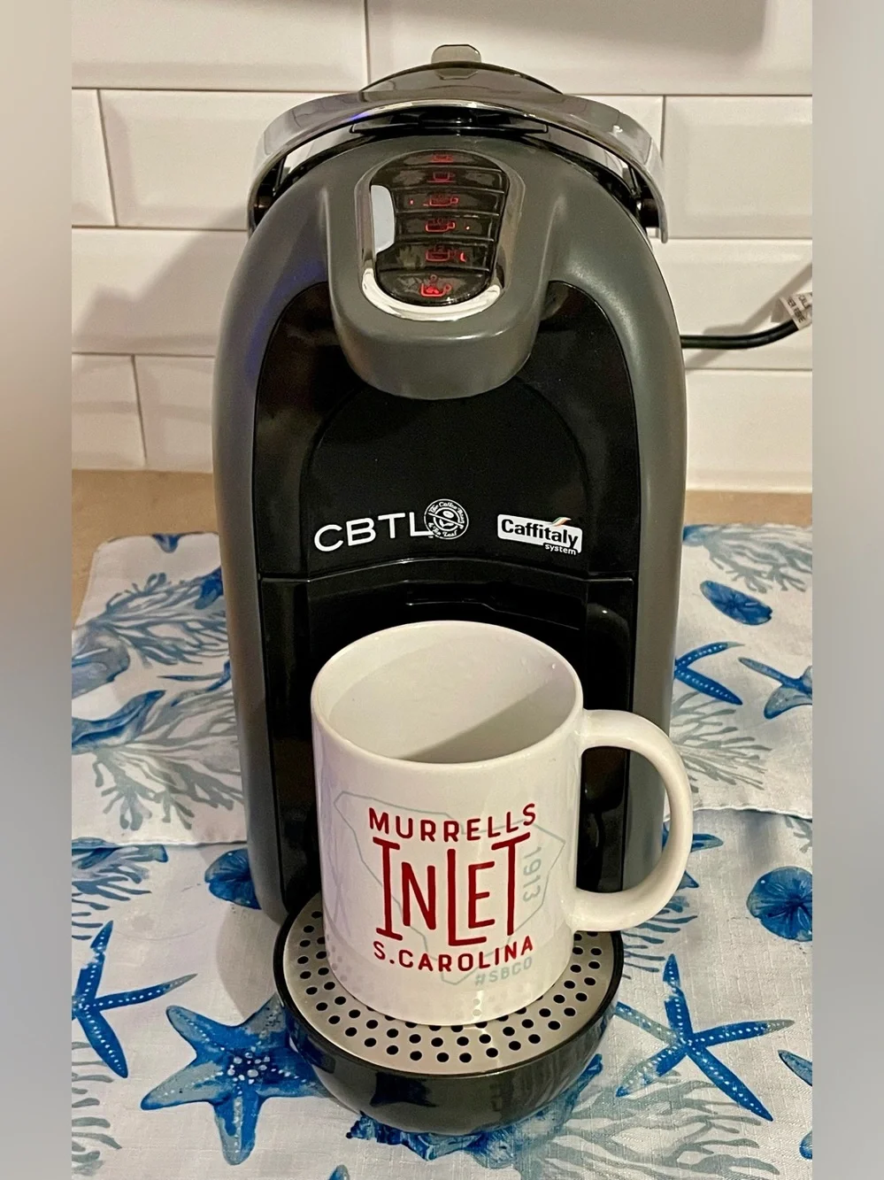 CBTL Caffitaly System Single Serve Coffee & Espresso Machine – Americano Model